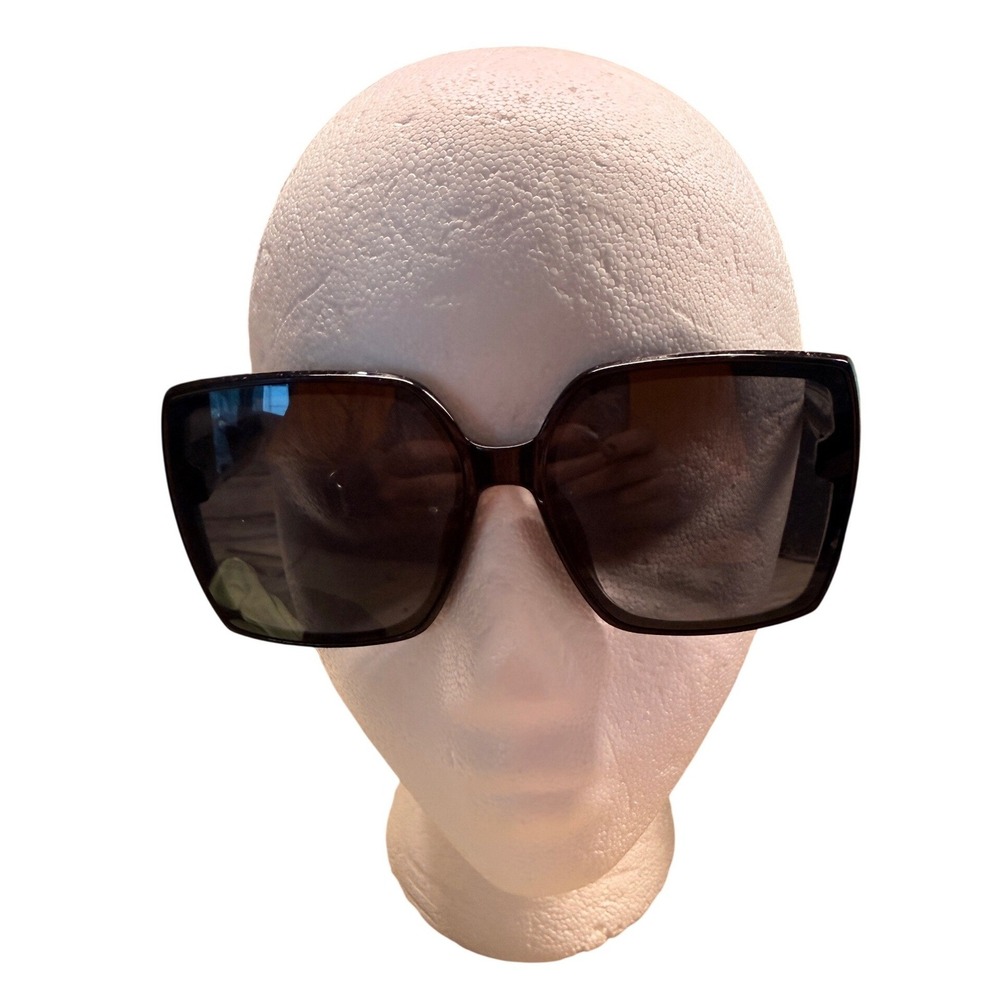 Jones New York Oversized Square Sunglasses Chic Designer Minimalist Old Money